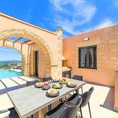 Villa Vardis Heated Pool Vryses ภายนอก รูปภาพ